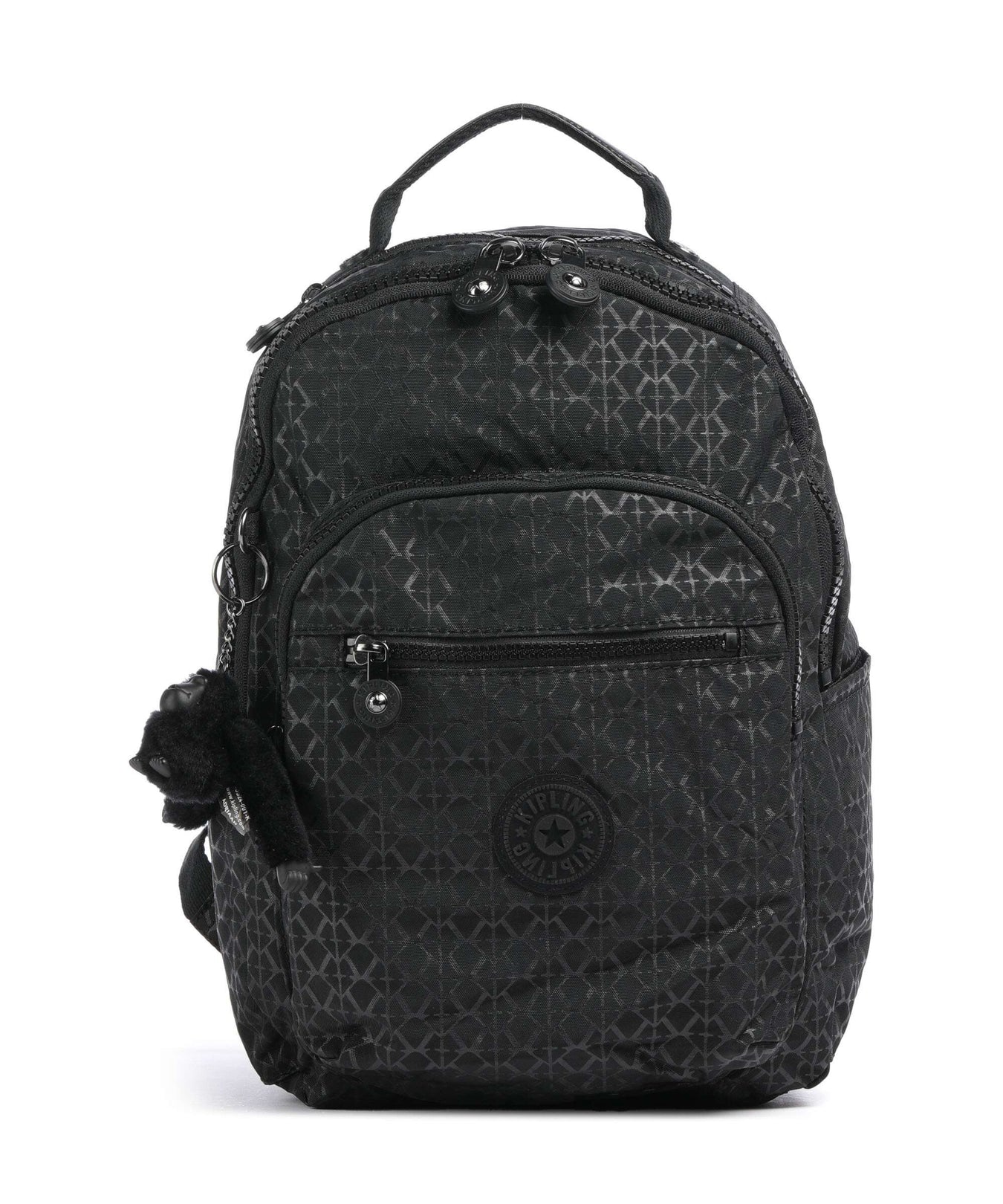 Kipling Basic Seoul S Backpack signature embossed