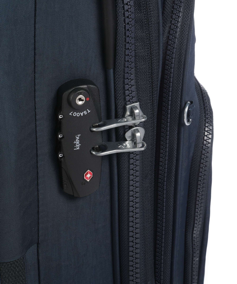 Kipling Basic New Youri M Spinner (4 wheels) blue bleu