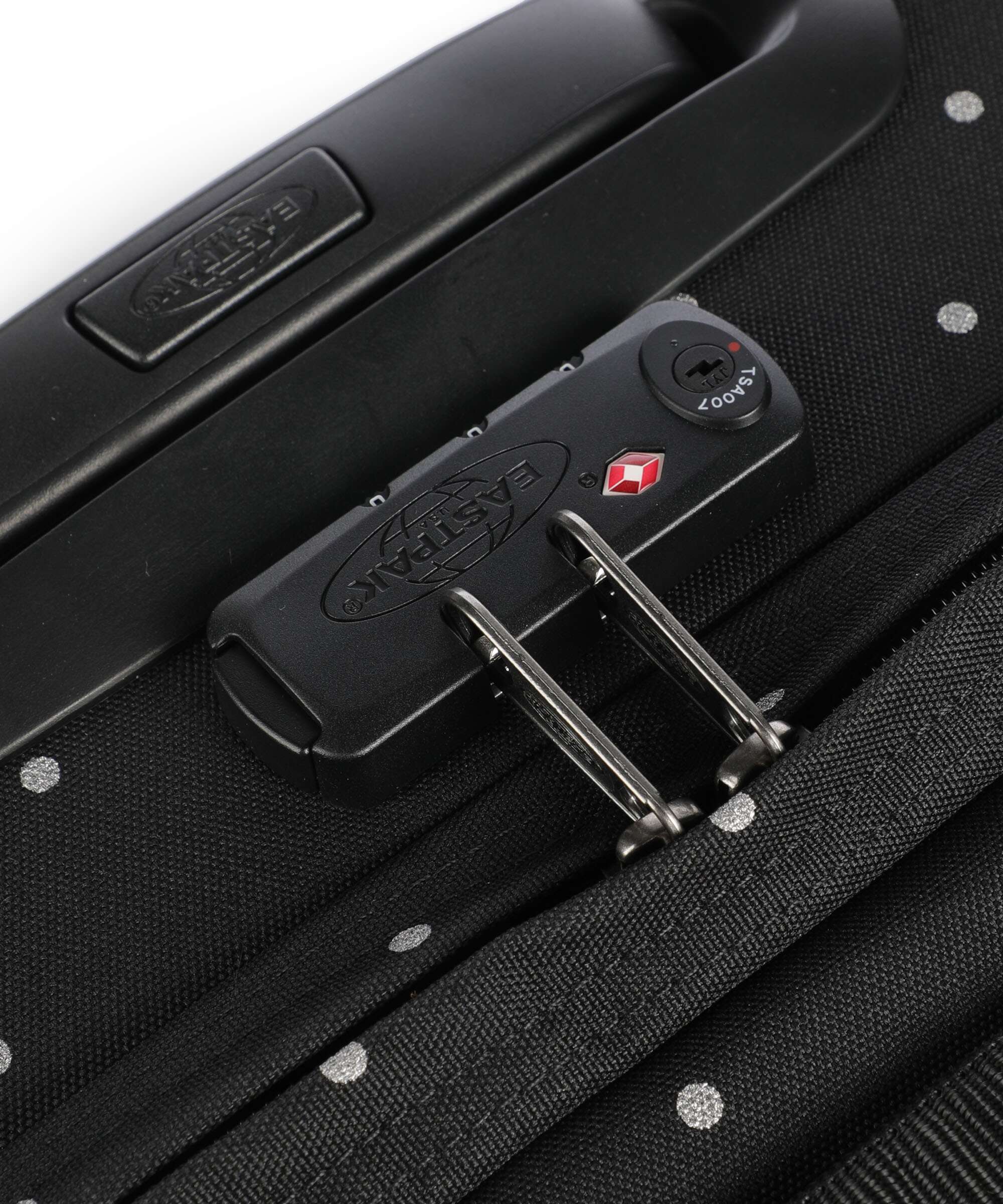 Eastpak Tranverz S Travel bag with wheels dots black/silver