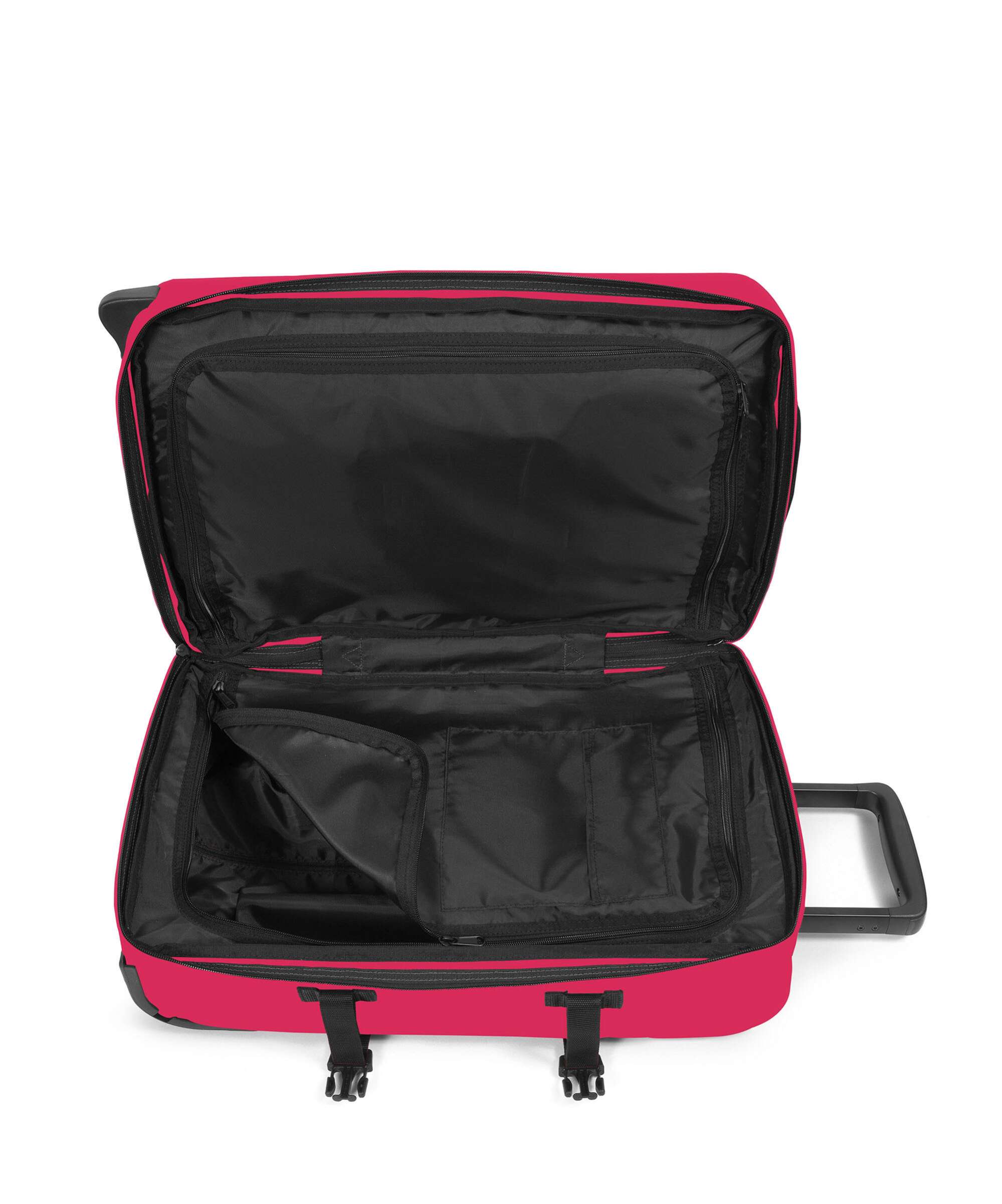 Eastpak Tranverz S Travel bag with wheels saffron red