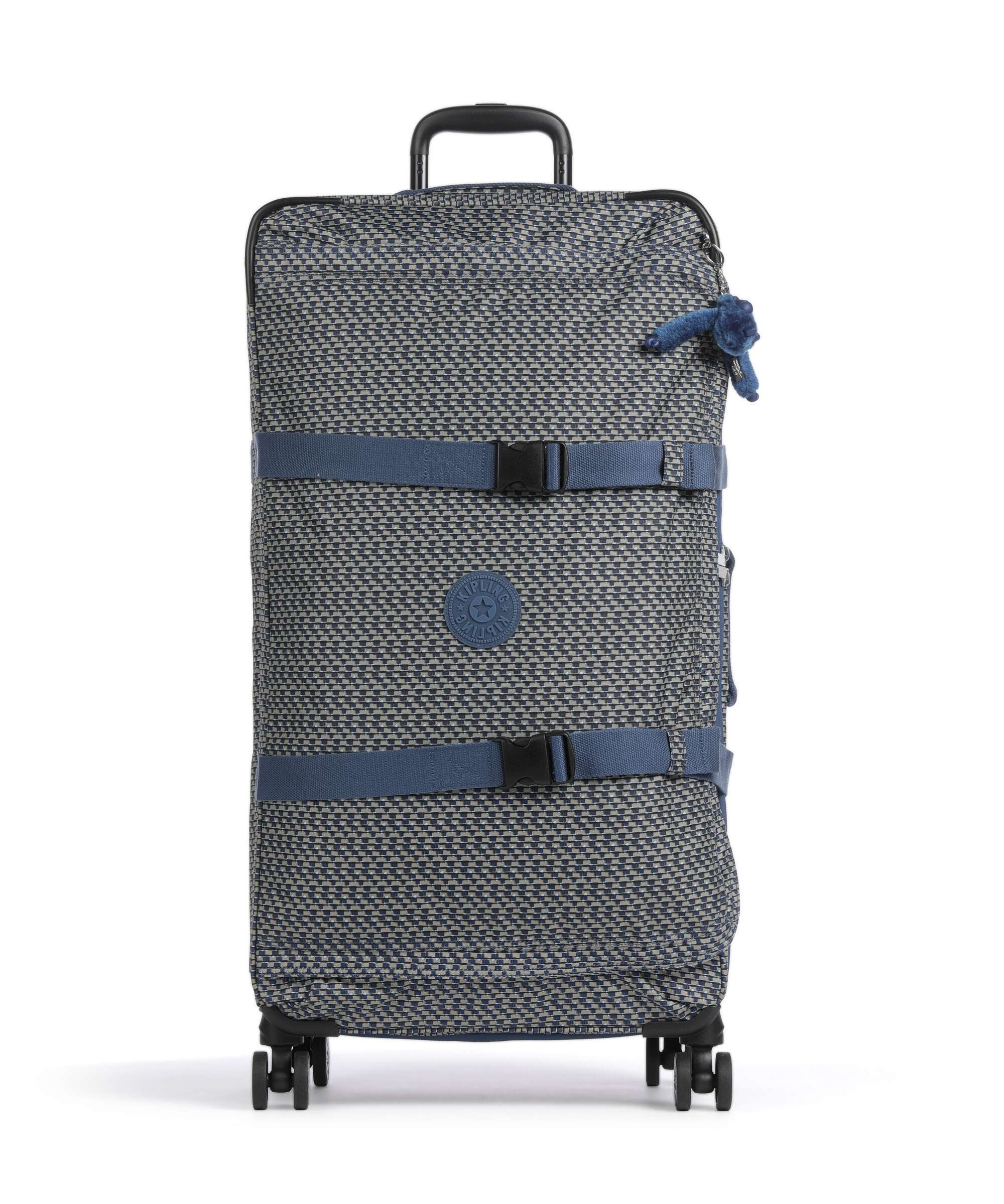 Kipling Basic Spontaneous L Spinner (4 wheels) blue on wire
