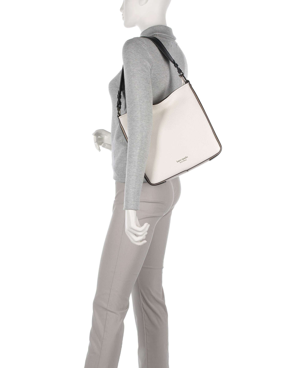 Kate Spade New York Hudson Hobo bag parchment/multicolour