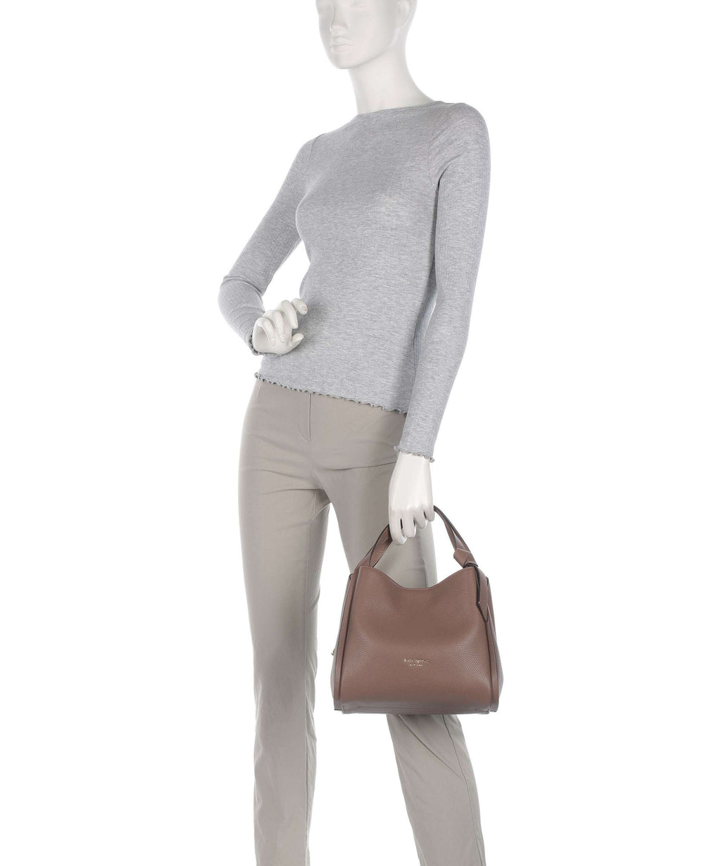 Kate Spade New York Knott Hobo bag warm acorn