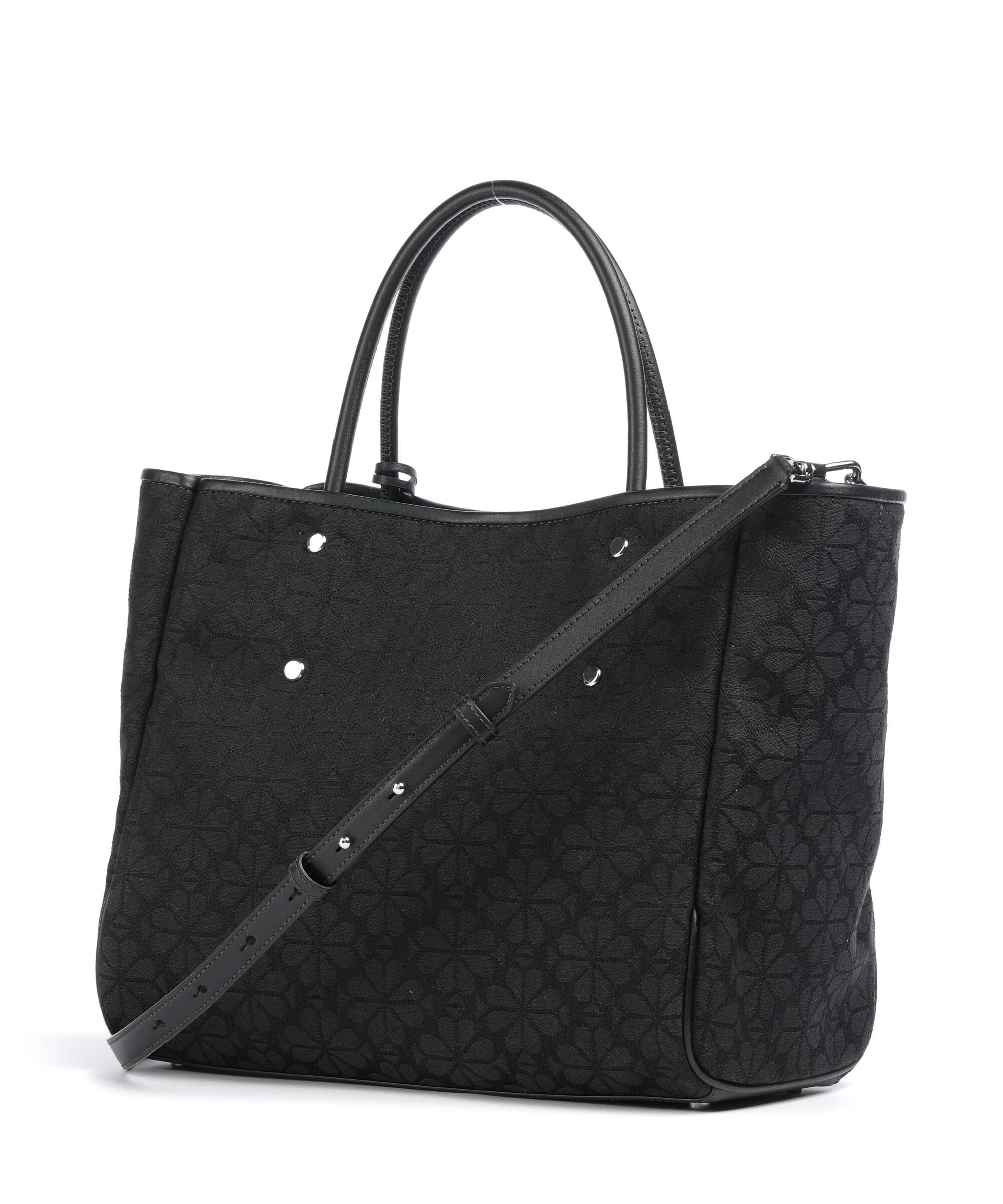 Kate Spade New York Spade Flower Jacquard Handbag black/multicolour