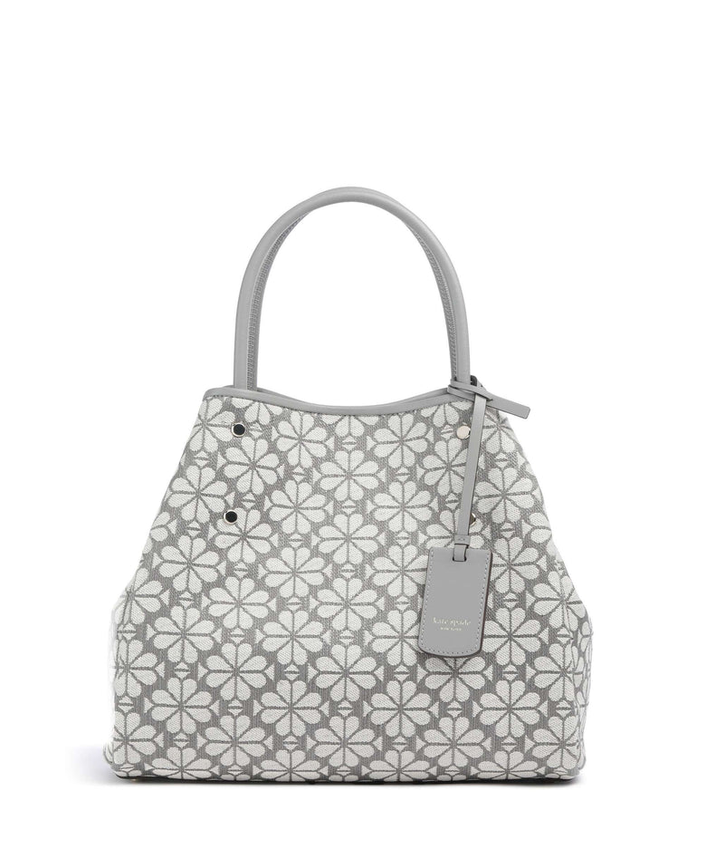 Kate Spade New York Spade Flower Jacquard Handbag grey/multicolour