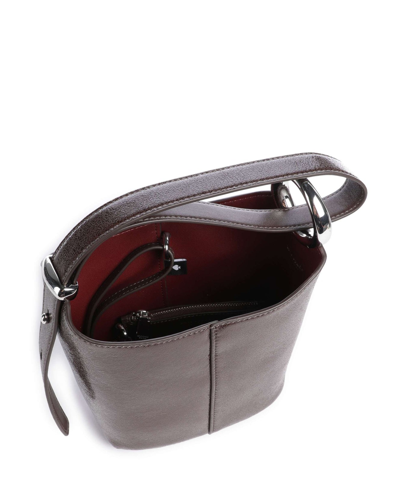 Kate Spade New York Halo Mini Hobo bag hot fudge