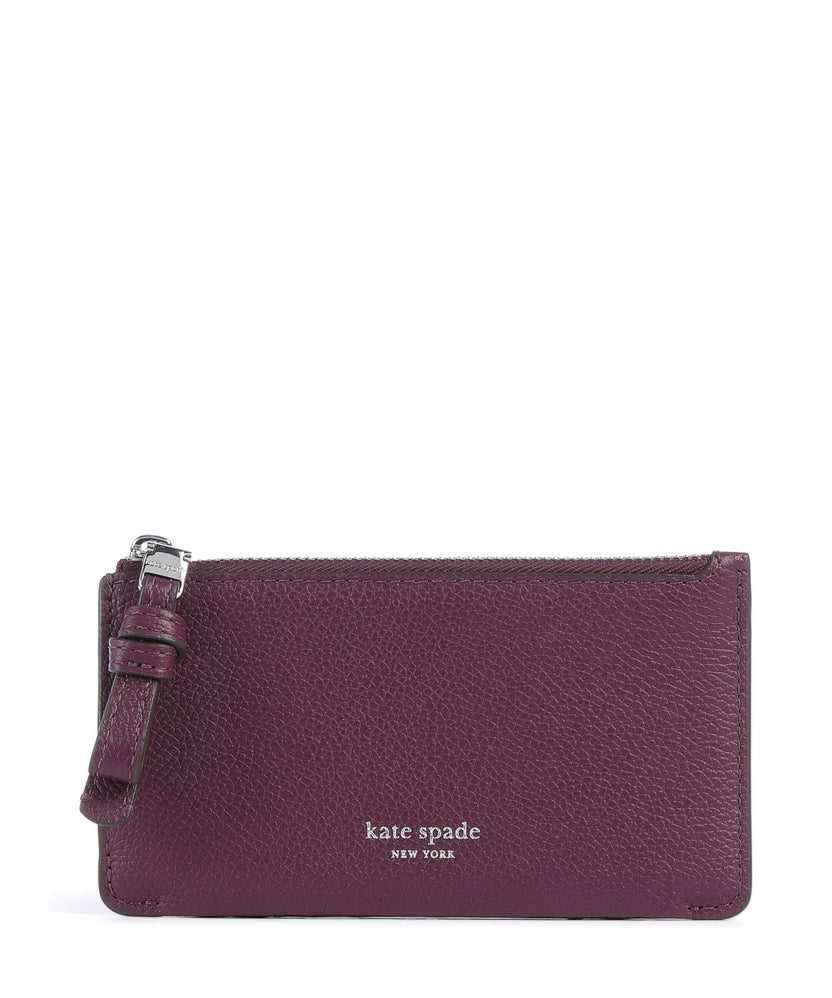 Kate Spade New York Loop Credit card holder purple agate