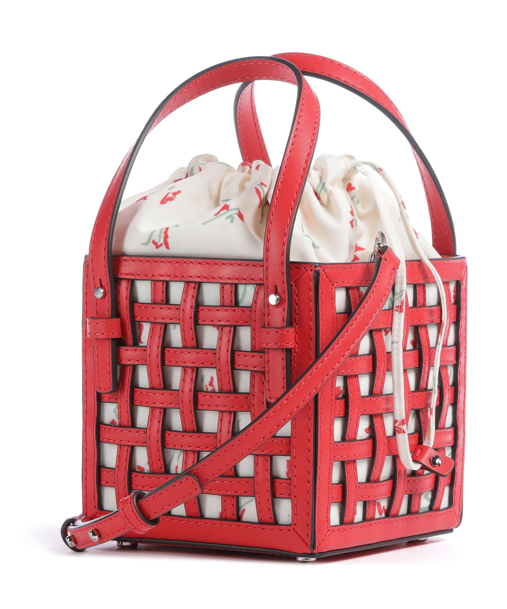 Kate Spade New York The Basket Handbag heirloom tomato