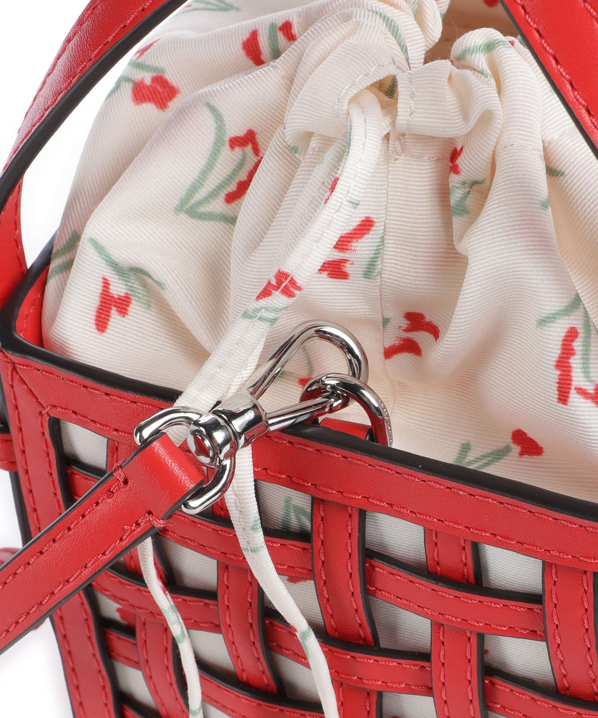 Kate Spade New York The Basket Handbag heirloom tomato