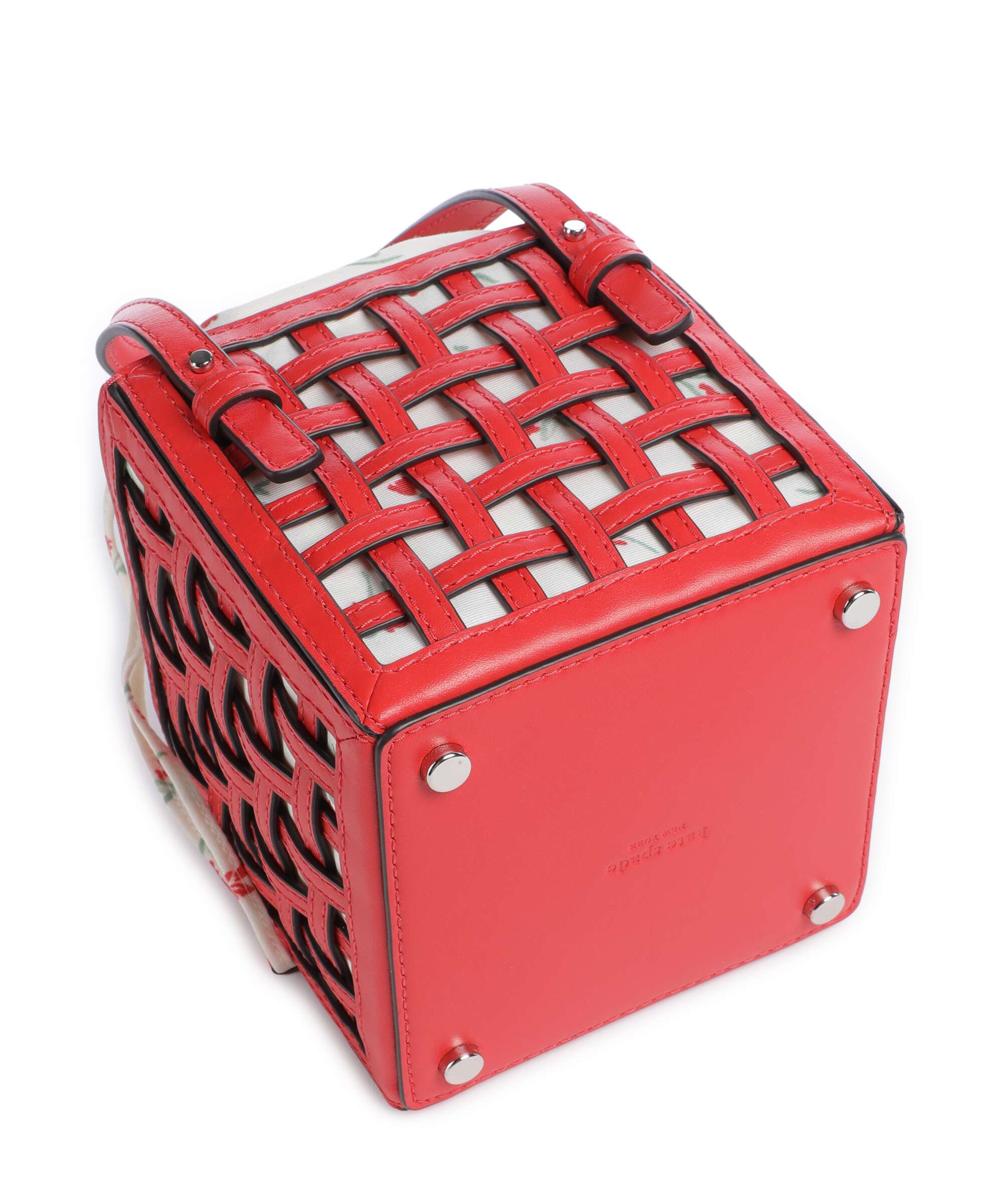 Kate Spade New York The Basket Handbag heirloom tomato