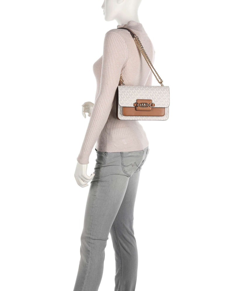 Michael Kors Heather Shoulder bag vanilla/acorn