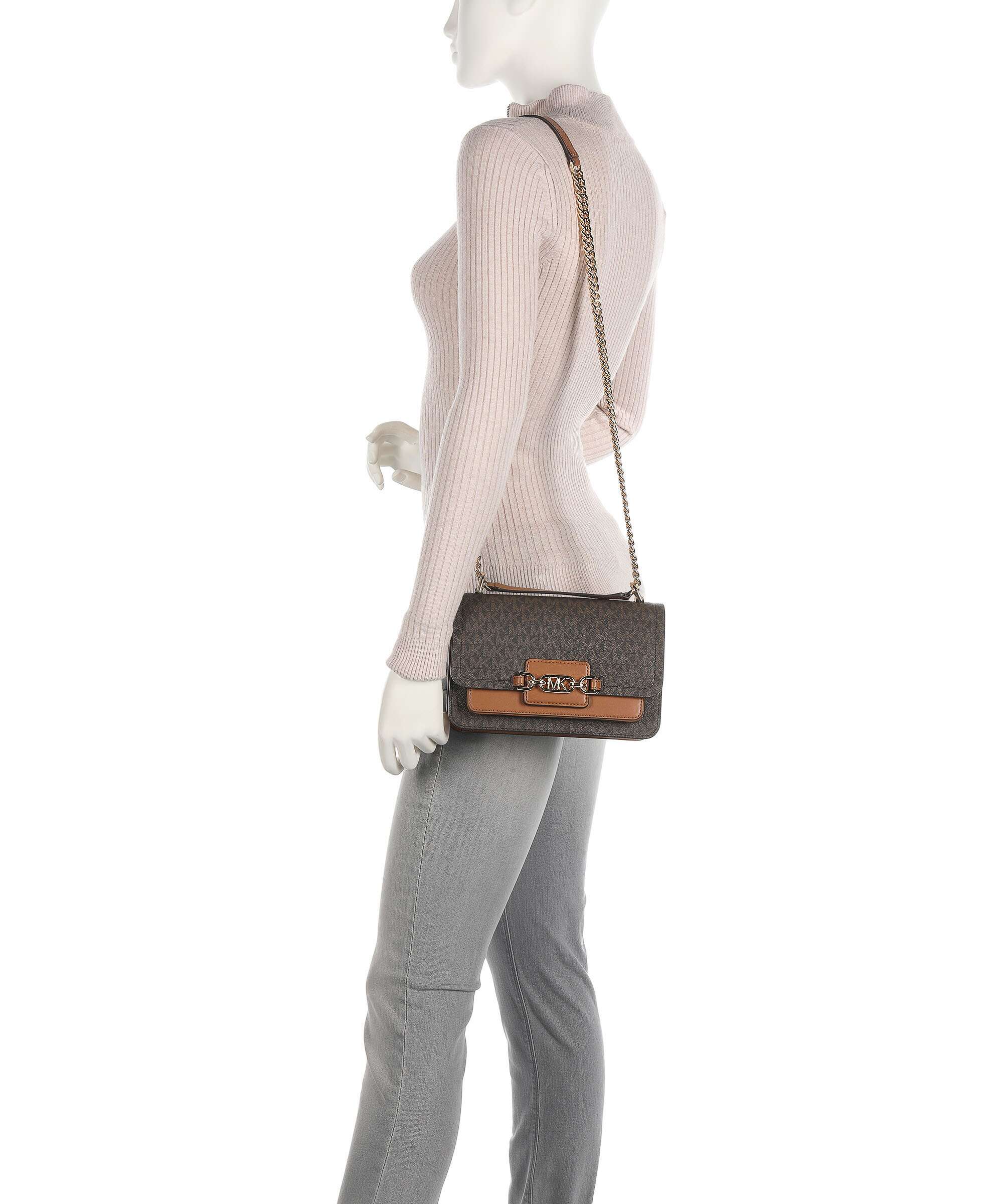 Michael Kors Heather Shoulder bag brown/acorn