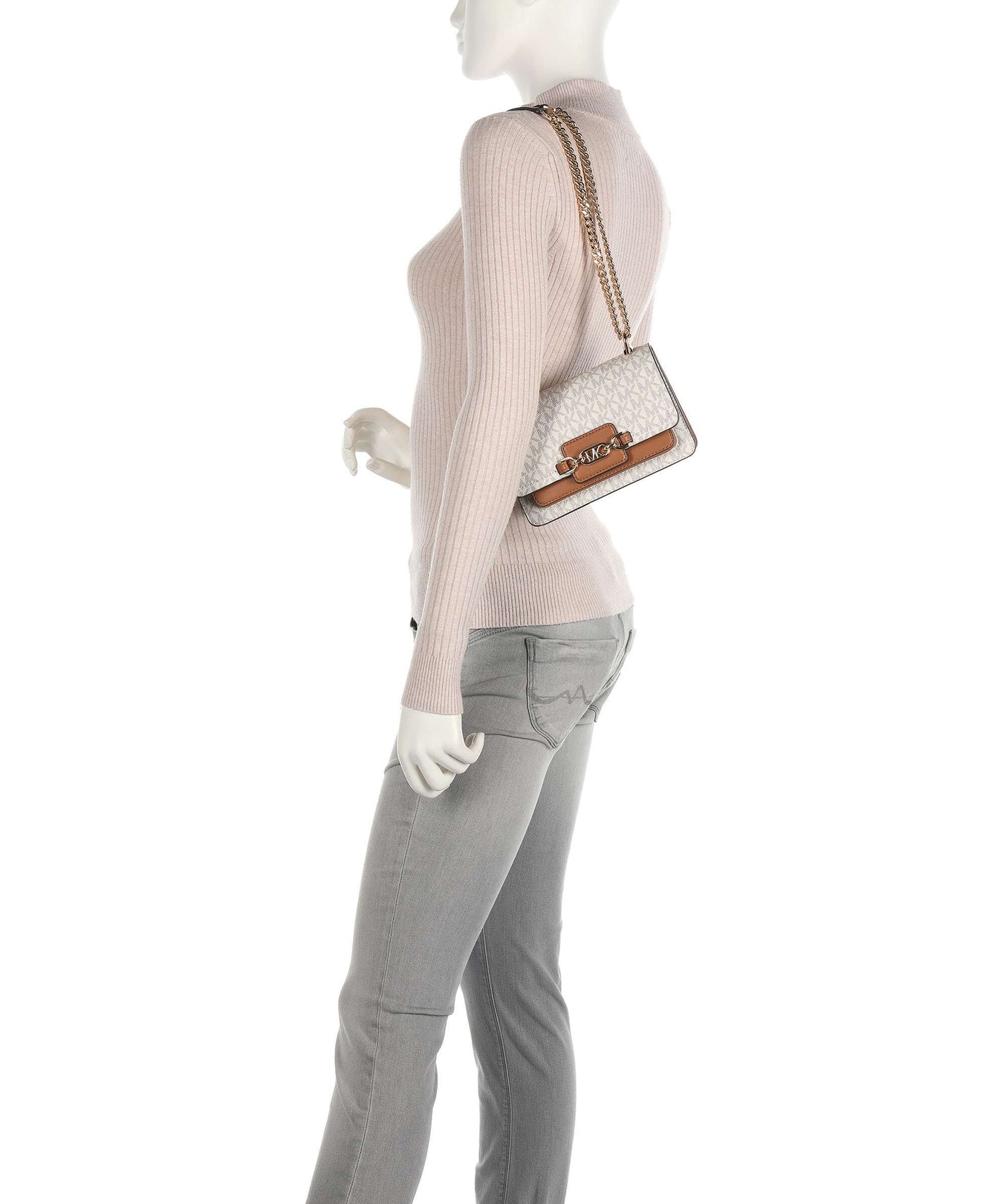 Michael Kors Heather Shoulder bag vanilla/acorn