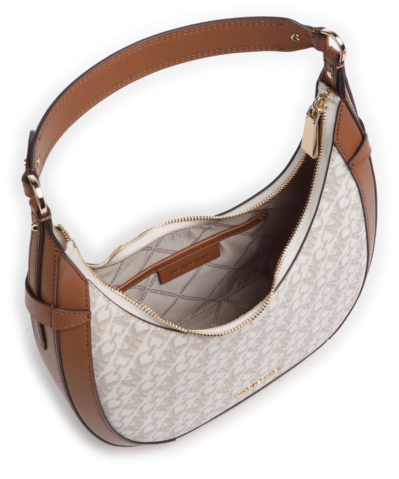 Michael Kors Preston Shoulder bag vanilla/acorn