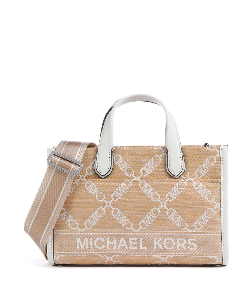 Michael Kors Gigi Handbag natural/optic white