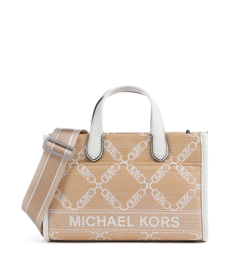Michael Kors Gigi Handbag natural/optic white