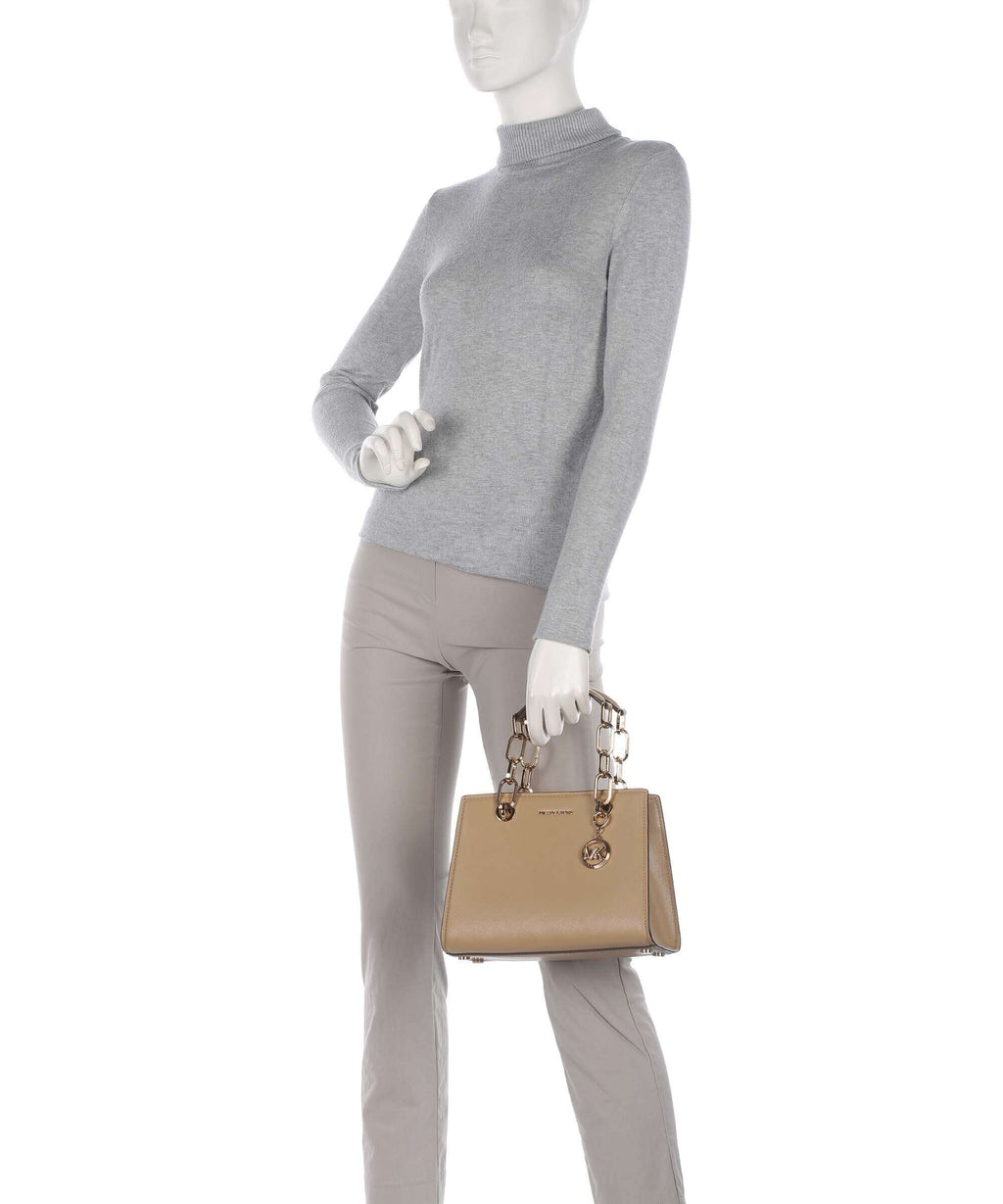 Michael Kors Cynthia Handbag camel