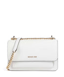 Michael Kors Claire Large Bolsa tiracolo optic white