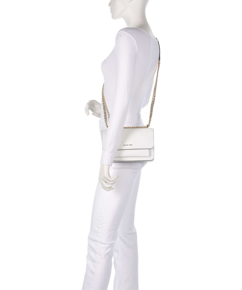 Michael Kors Claire Large Shoulder bag optic white