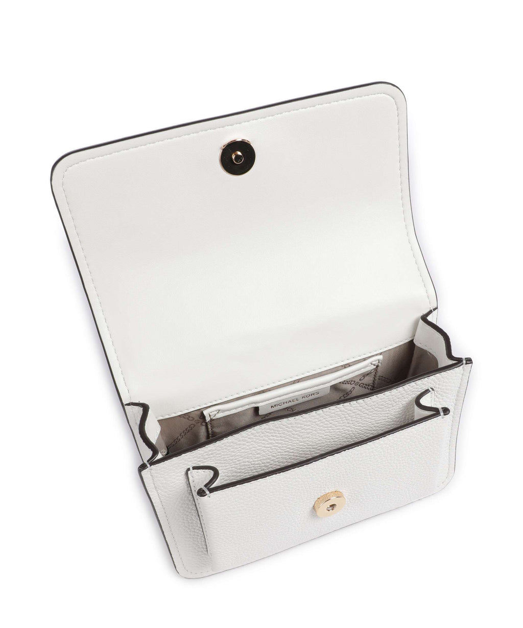 Michael Kors Claire Small Shoulder bag optic white