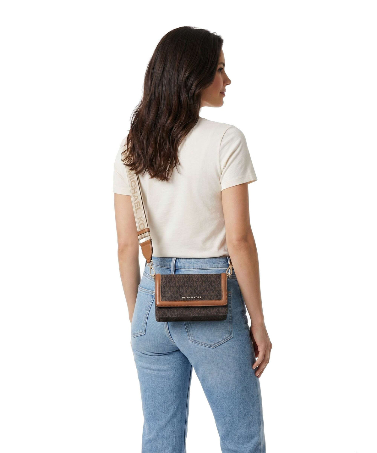 Michael Kors Jet Set Small Wallet brown/acorn