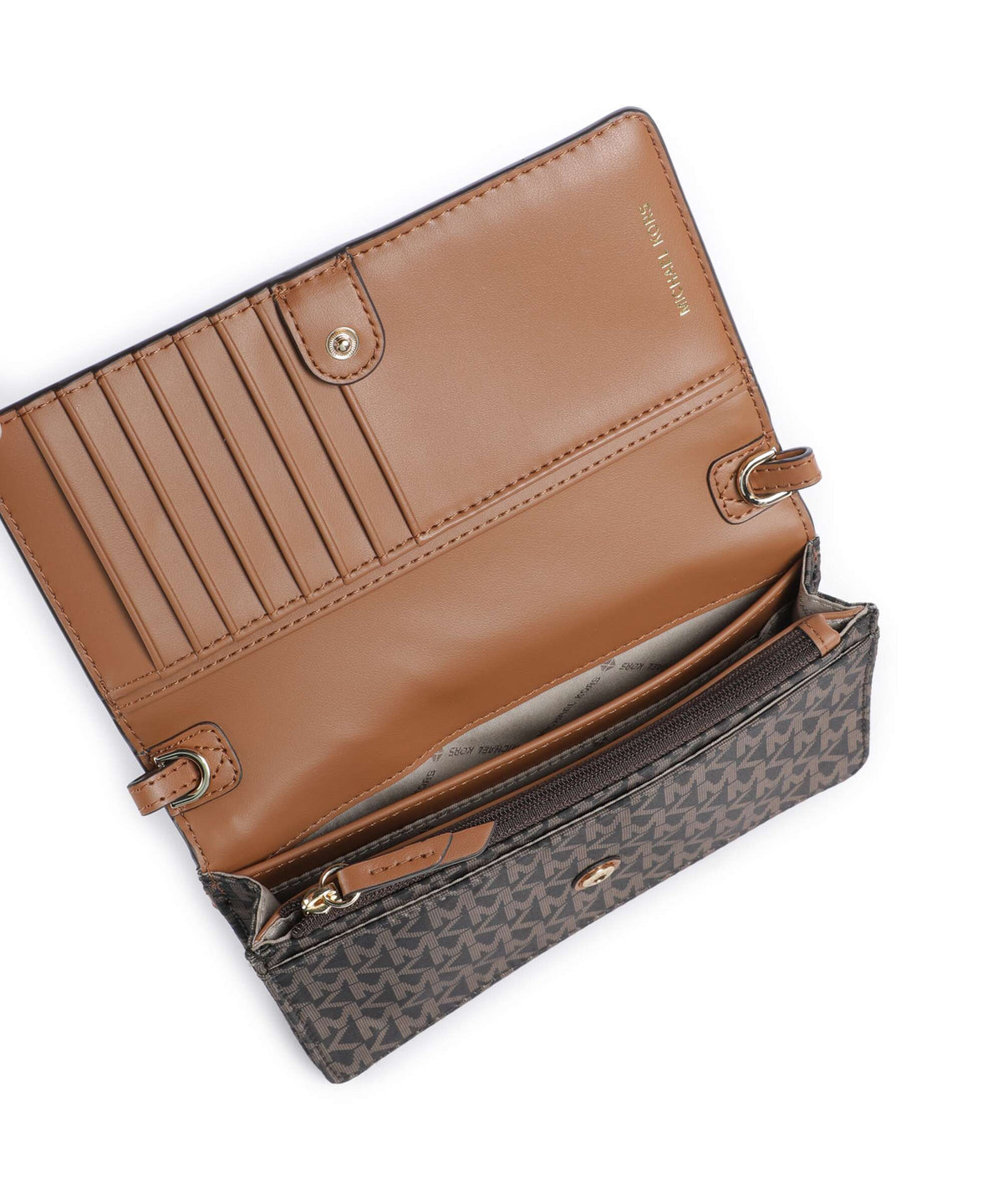 Michael Kors Jet Set Small Wallet brown/acorn