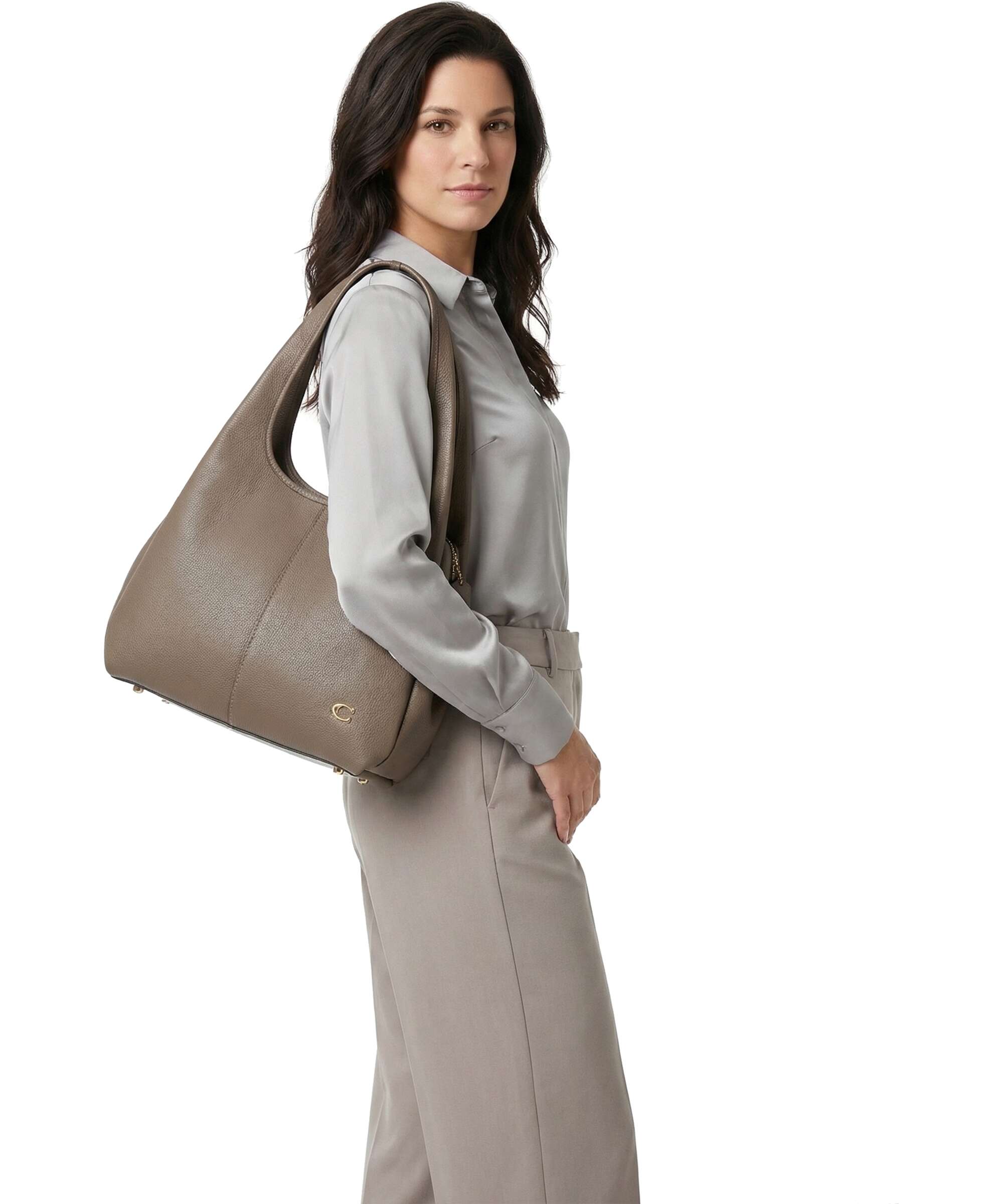 Coach Lana Hobo bag dark stone