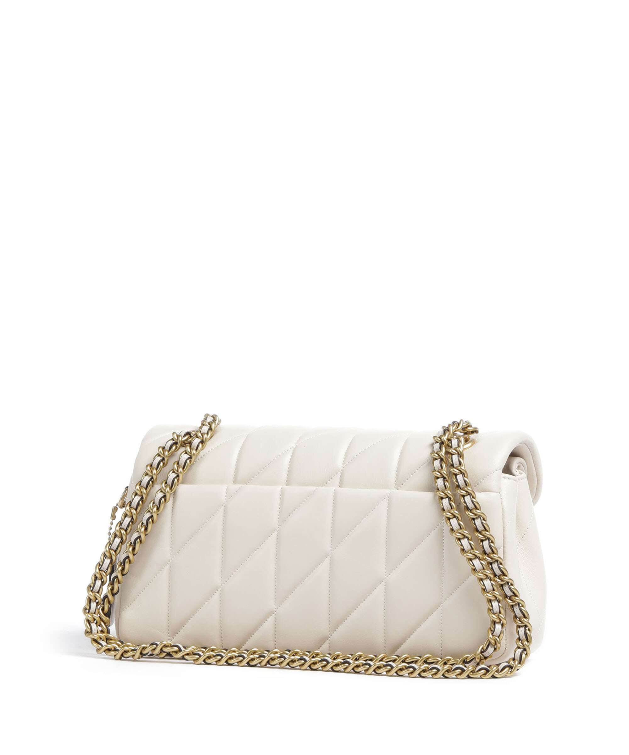 Coach Tabby Quilted 26 Shoulder bag chalk