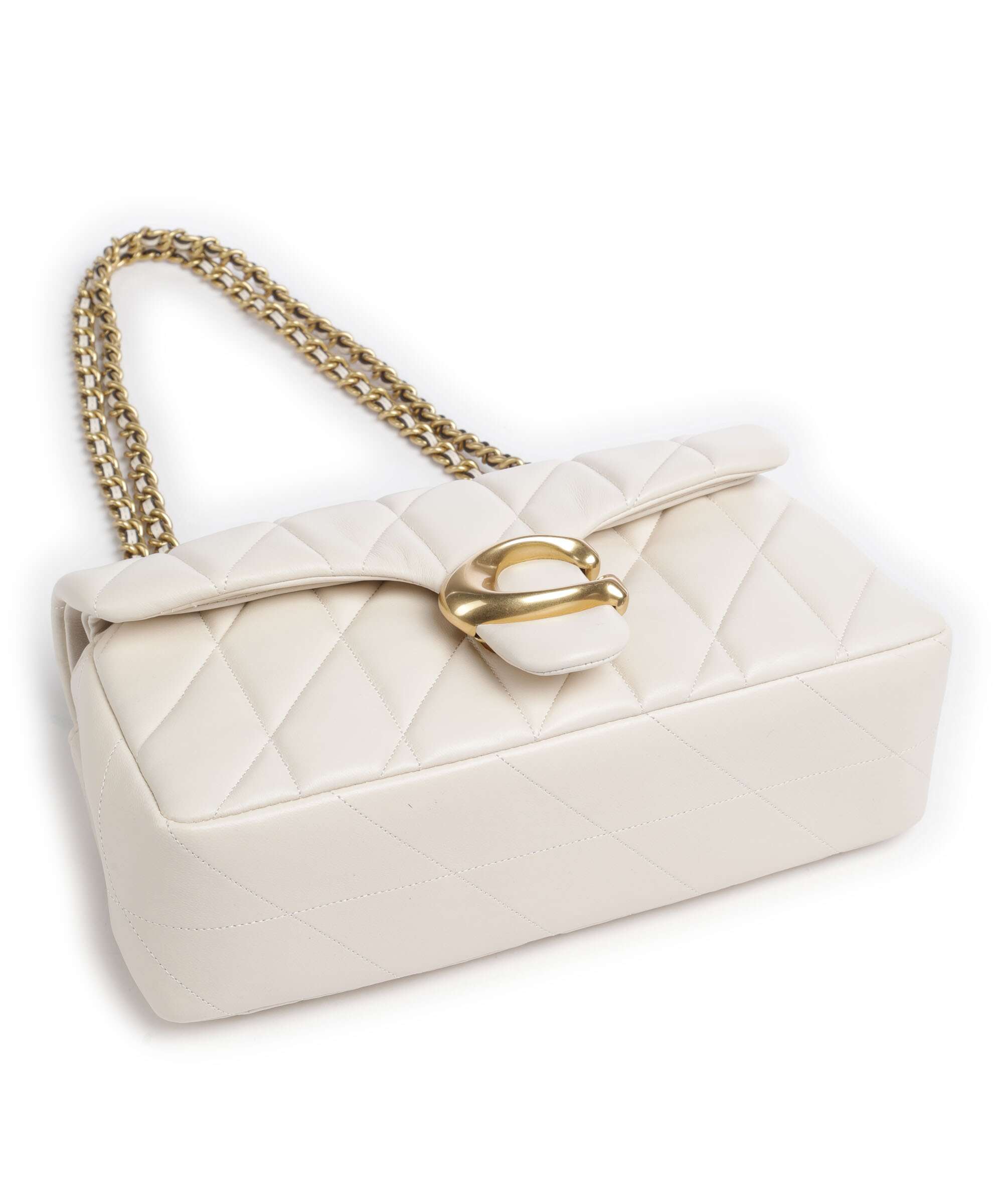 Coach Tabby Quilted 26 Shoulder bag chalk