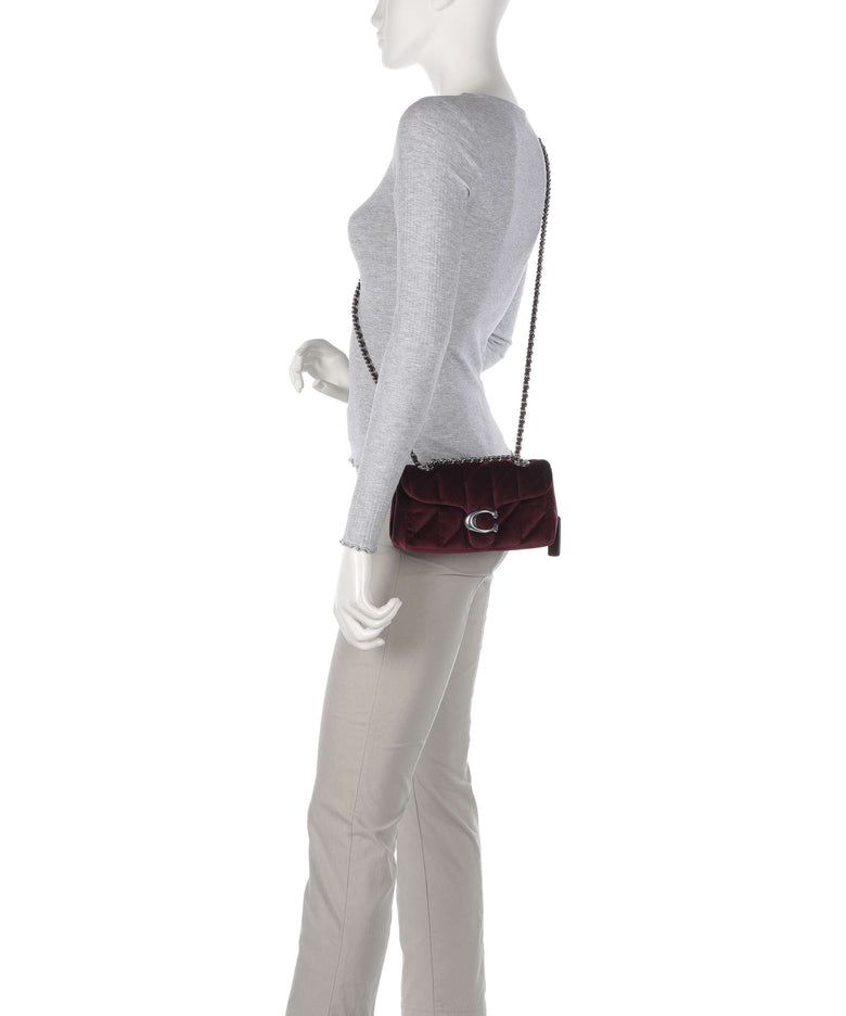 Coach Tabby Quilted 20 Shoulder bag merlot