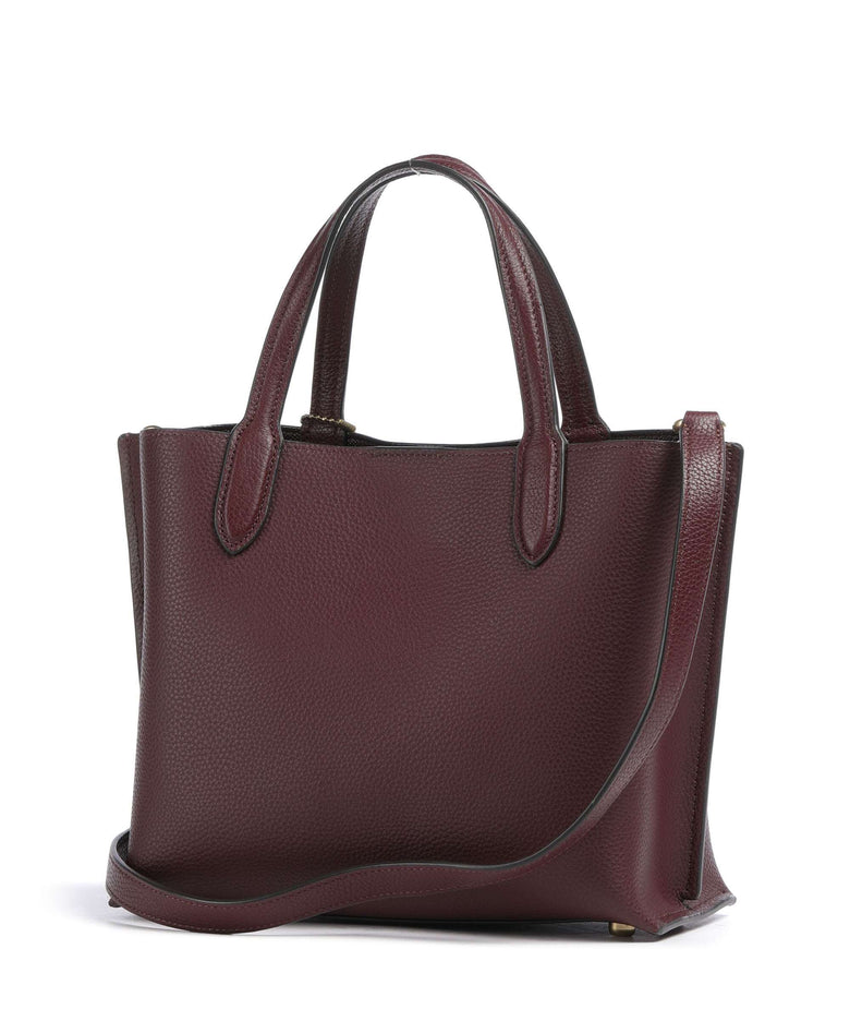 Coach Willow 24 Handbag merlot