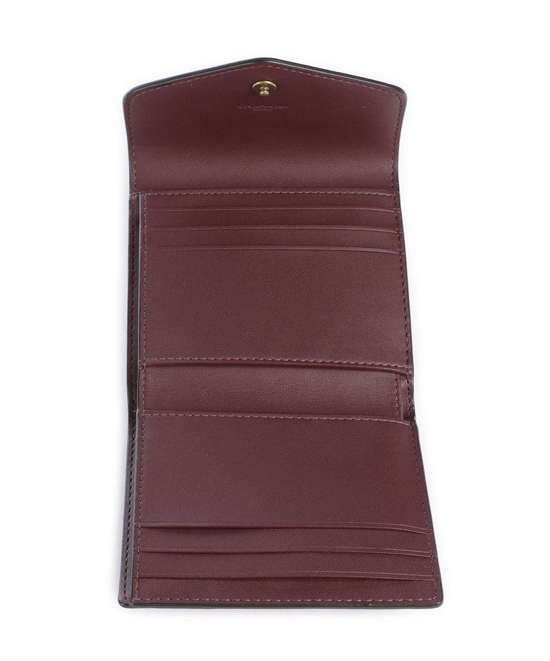 Coach Wyn Wallet merlot