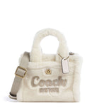 Coach Cargo Shearling 20 Bolsa tiracolo chalk