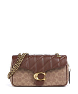 Coach Tabby Signature 26 Bolsa tiracolo tan brown