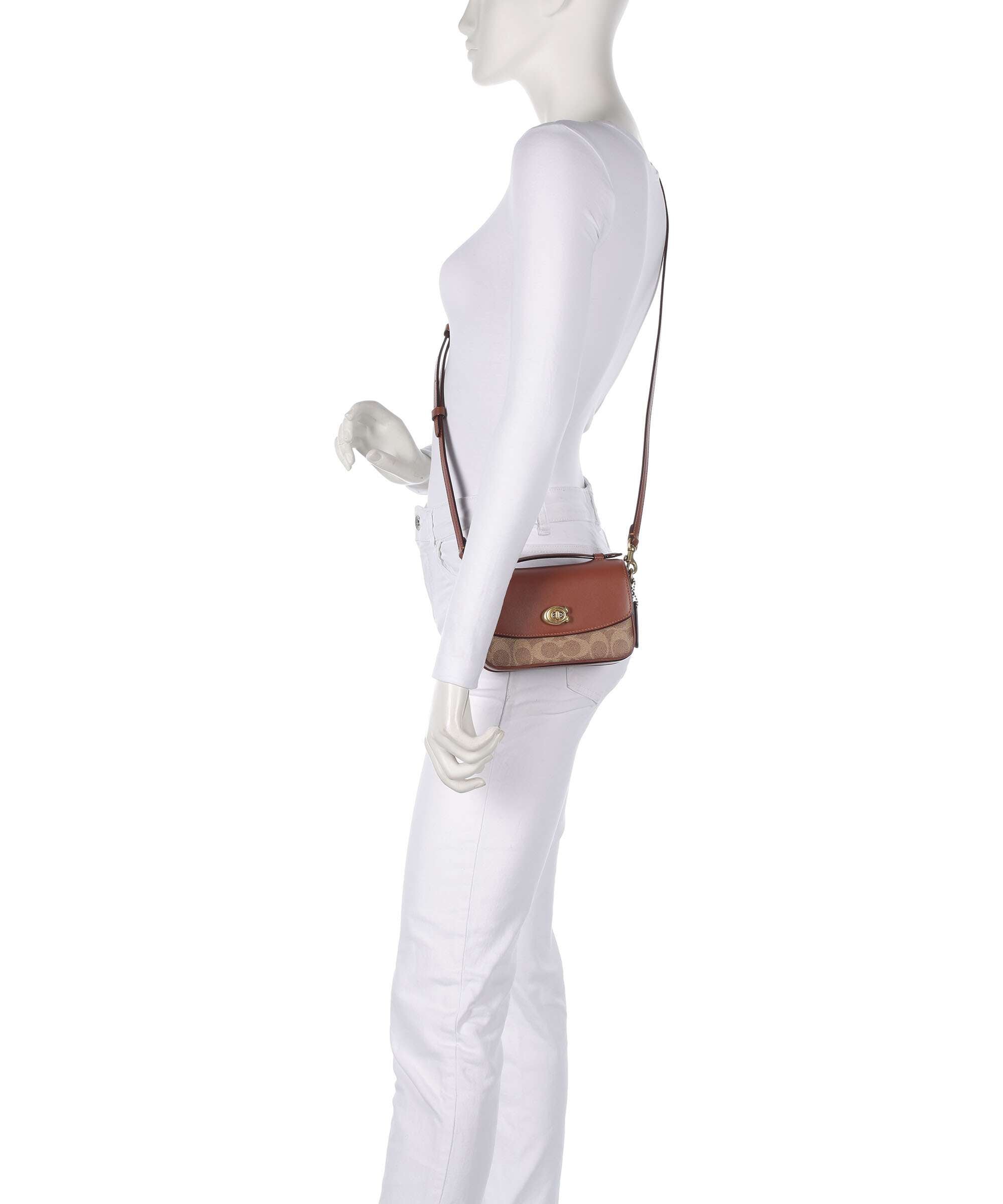 Coach Cassie 17 Crossbody bag tan caramel