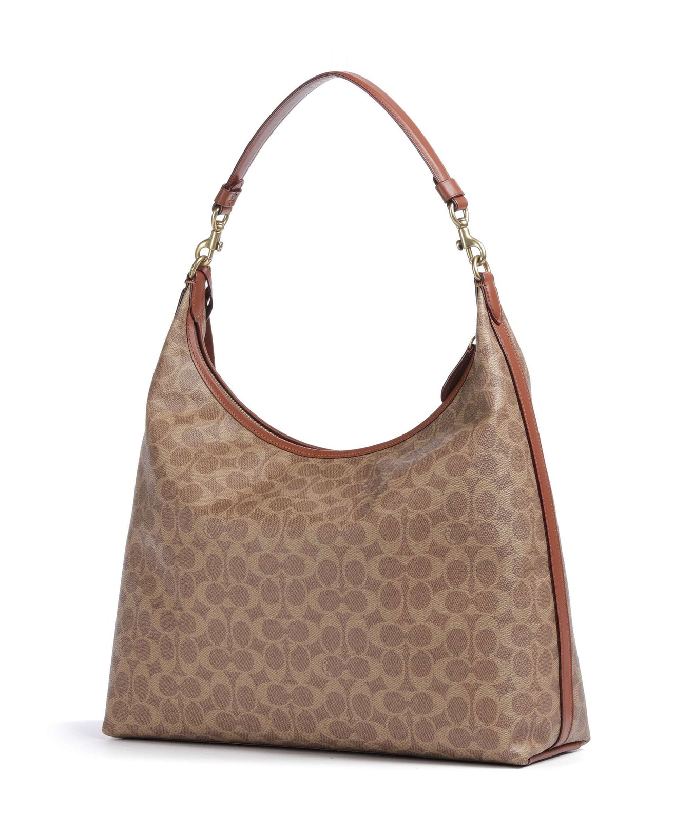 Coach Juliet Signature 38 Hobo bag tan caramel