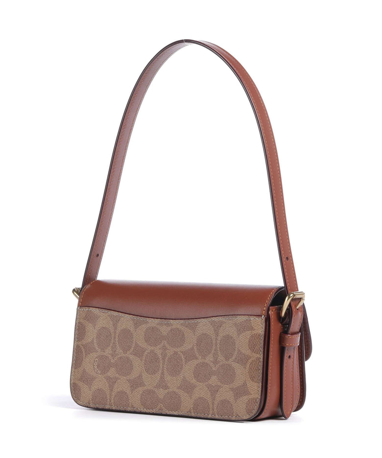 Coach Zoe Signature Shoulder bag tan caramel