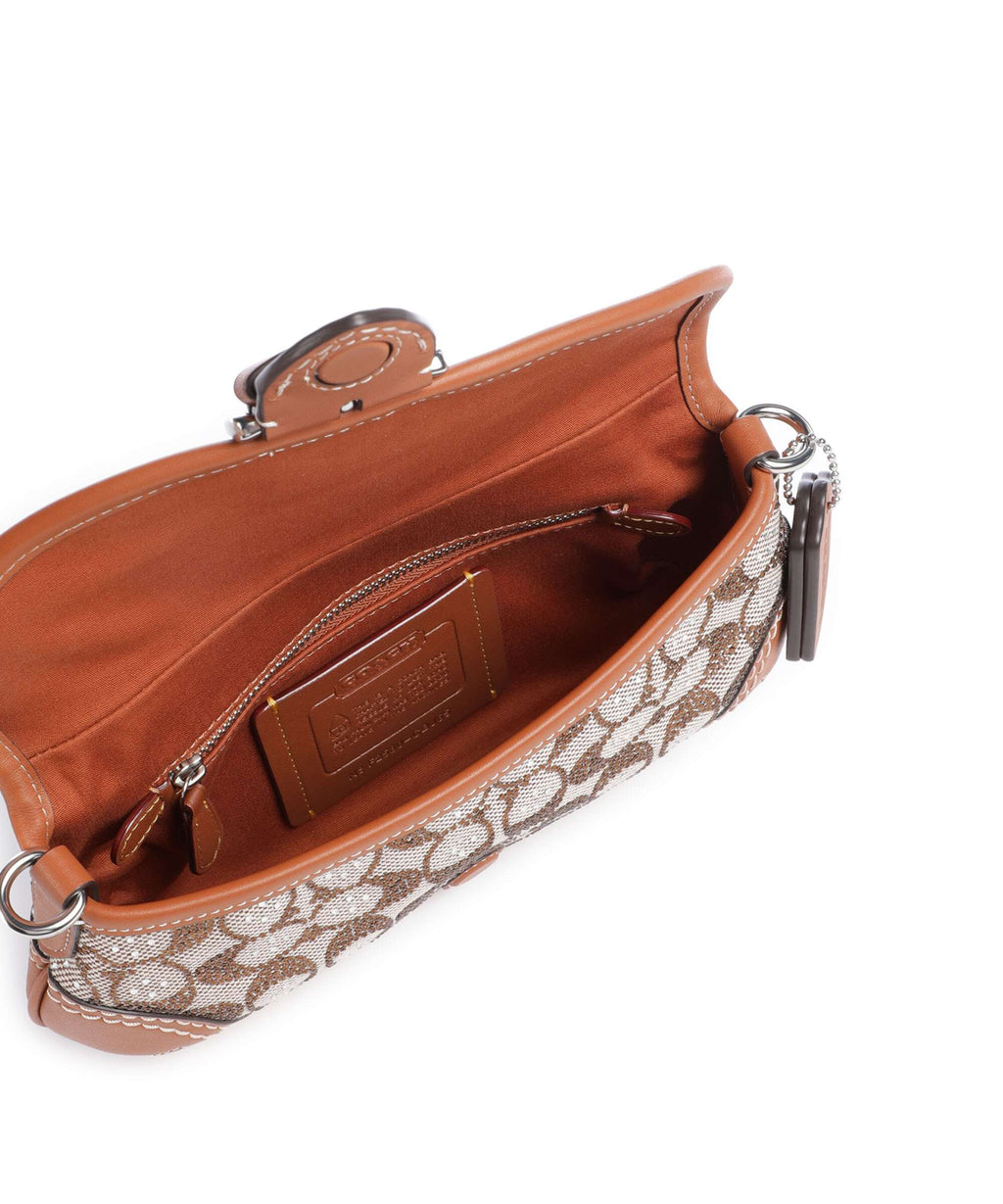 Coach Soho Crystal Jacquard 25 Shoulder bag burnished amber