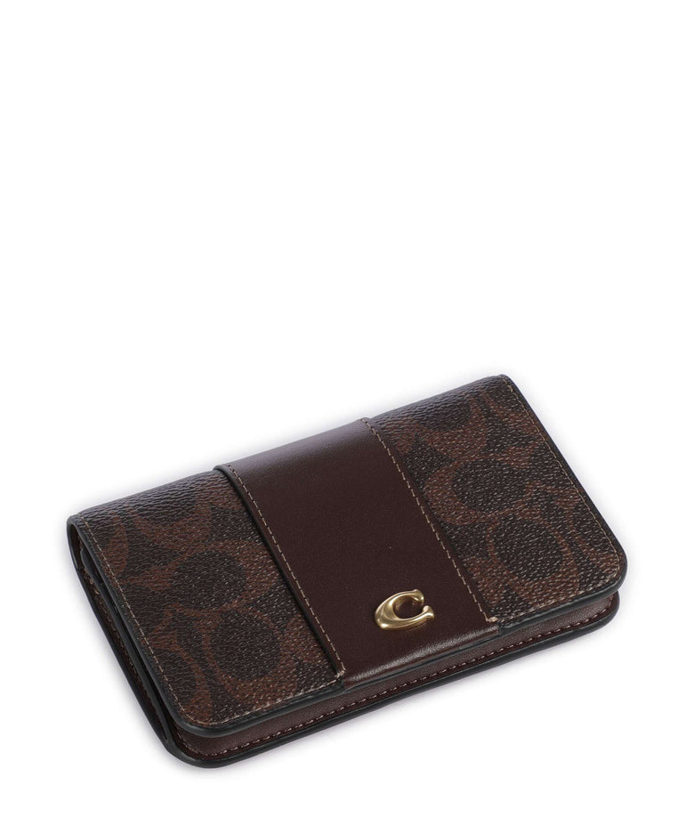Coach Essential Signature Wallet maple