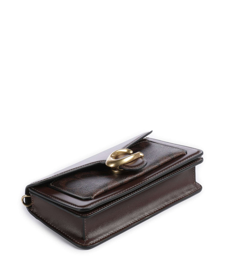 Coach Tabby Signature Chain 19 Crossbody bag maple