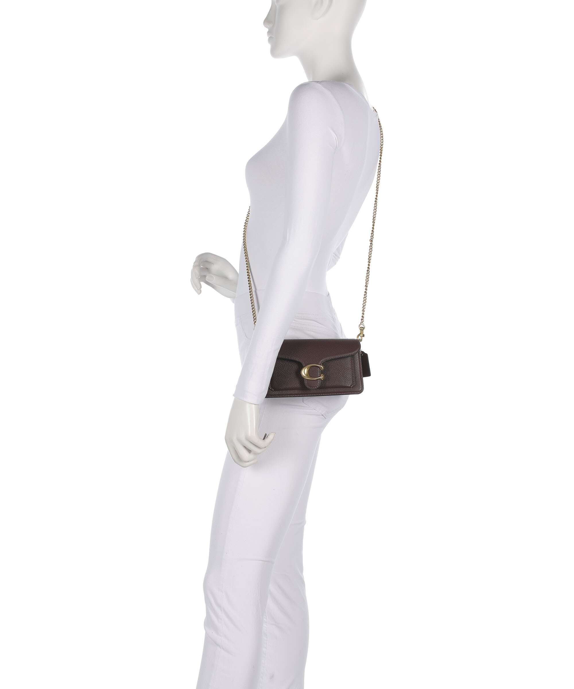 Coach Tabby Chain 19 Crossbody bag maple
