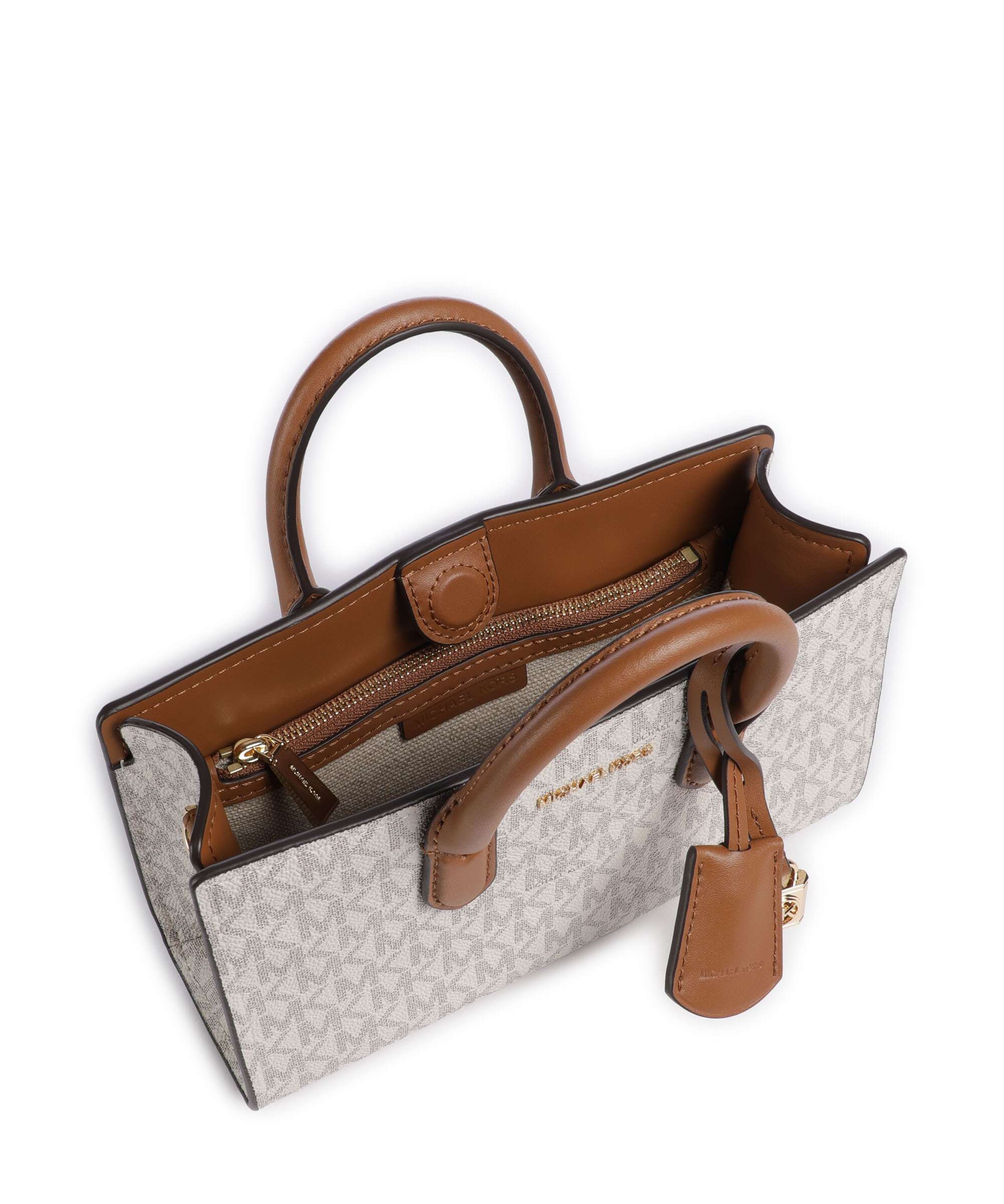 Michael Kors Scarlett Handbag vanilla/acorn