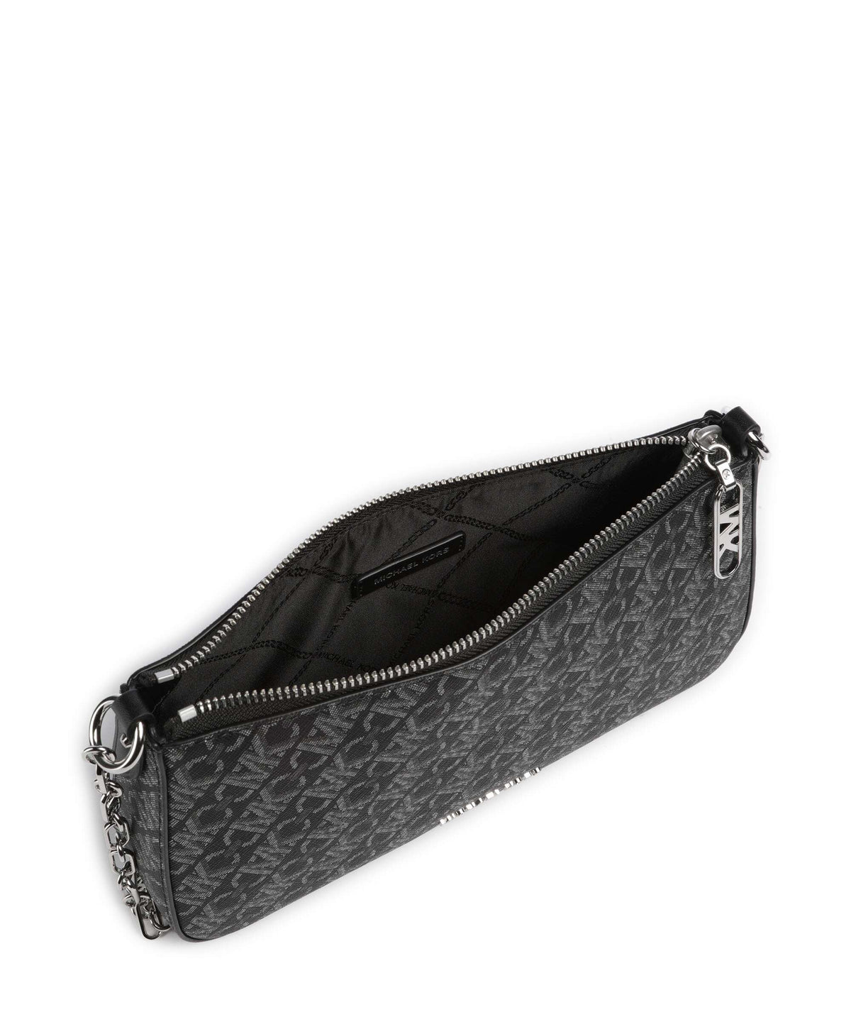 Michael Kors Empire Shoulder bag black/silver