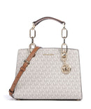 Michael Kors Cynthia Bolsa vanilla/acorn