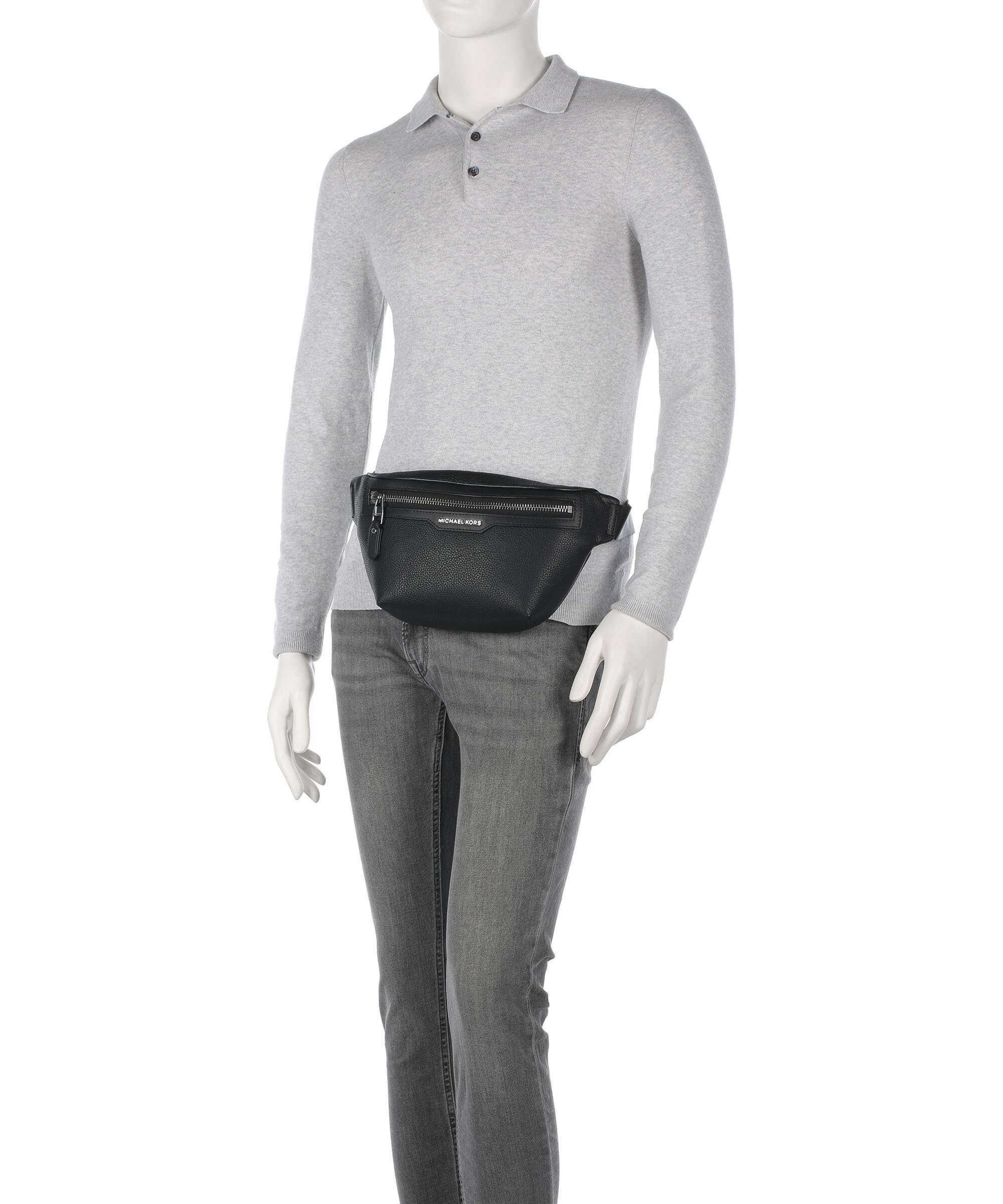 Michael Kors Hudson Belt bag black