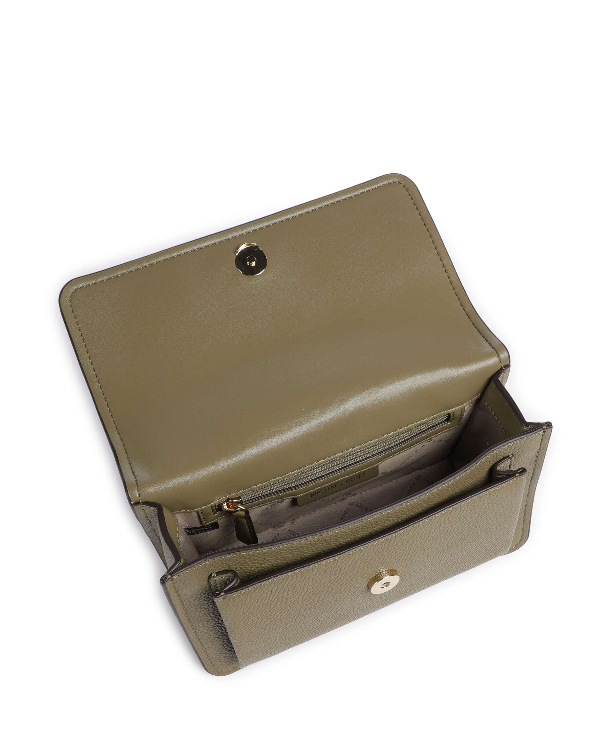 Michael Kors Claire Large Shoulder bag safari green