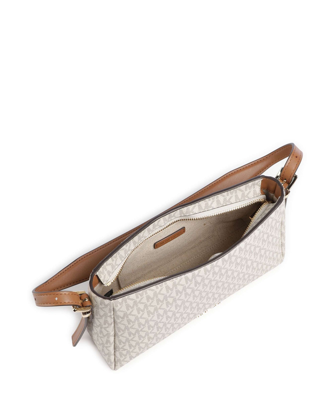 Michael Kors Moore Medium Shoulder bag vanilla/acorn