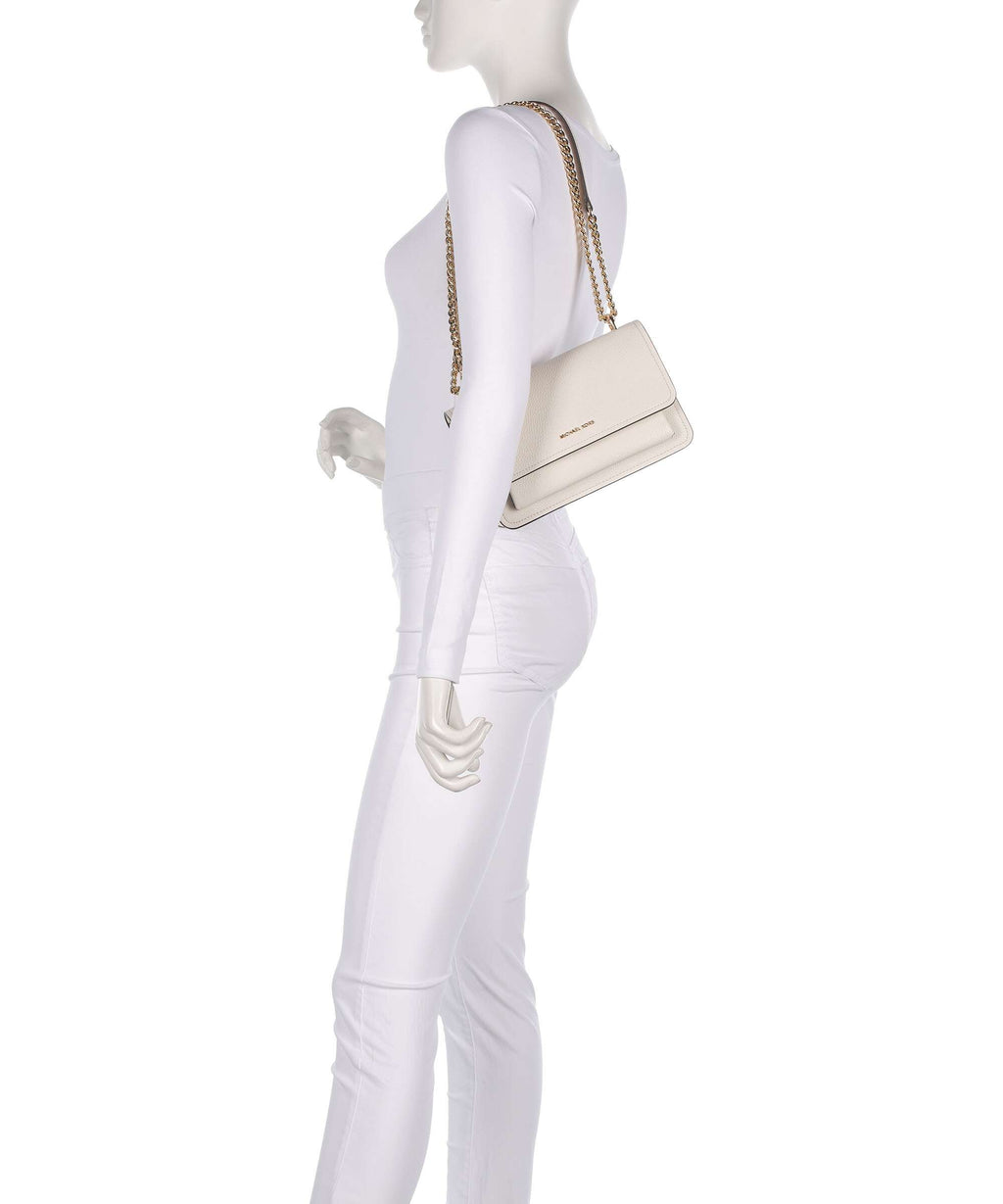 Michael Kors Claire Large Shoulder bag light cream