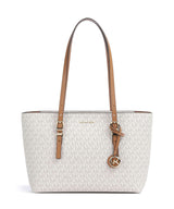 Michael Kors Quinn Medium bolsa shopper vanilla/acrn