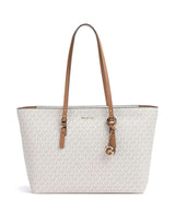 Michael Kors Quinn Large bolsa shopper vanilla/acrn